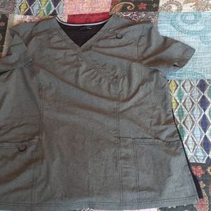 Scrub set grey 2X/2XLP